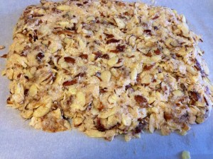 Paleo Toasted Granola Preparation