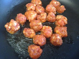 Paleo Stuffing Sausage Preparation