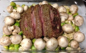 Roast Leg of Lamb Preperation